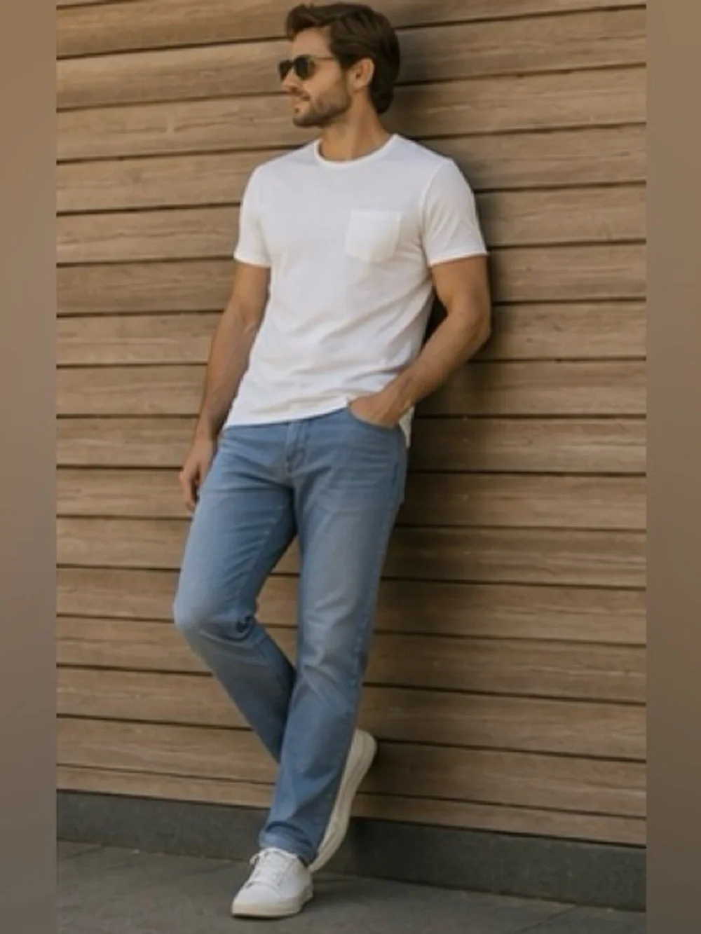 Lucky Brand Slim Straight Light Blue Jeans